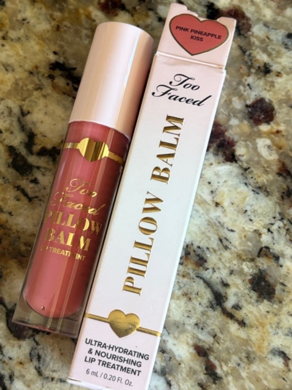 ⚡️♥️Too Faced Pillow Balm Hydrating Lip Treatment Pink Pineapple Kiss
